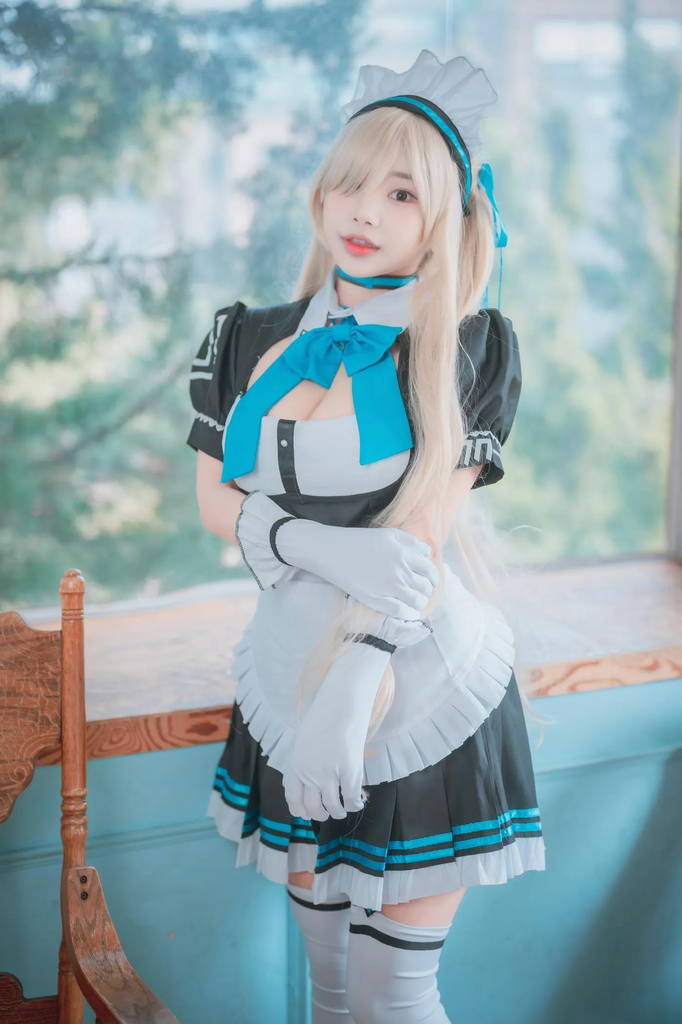 Zzyuri (쮸리) – NO.20 [DJAWA] 明日奈的女仆庄园 [88P]插图5